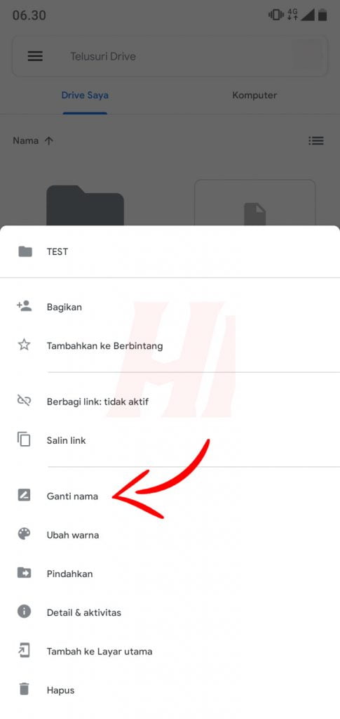 Cara mengganti link google drive