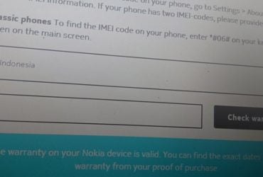 Cara Cek IMEI Nokia Android Untuk Mengetahui Keaslian dan Garansi Produk