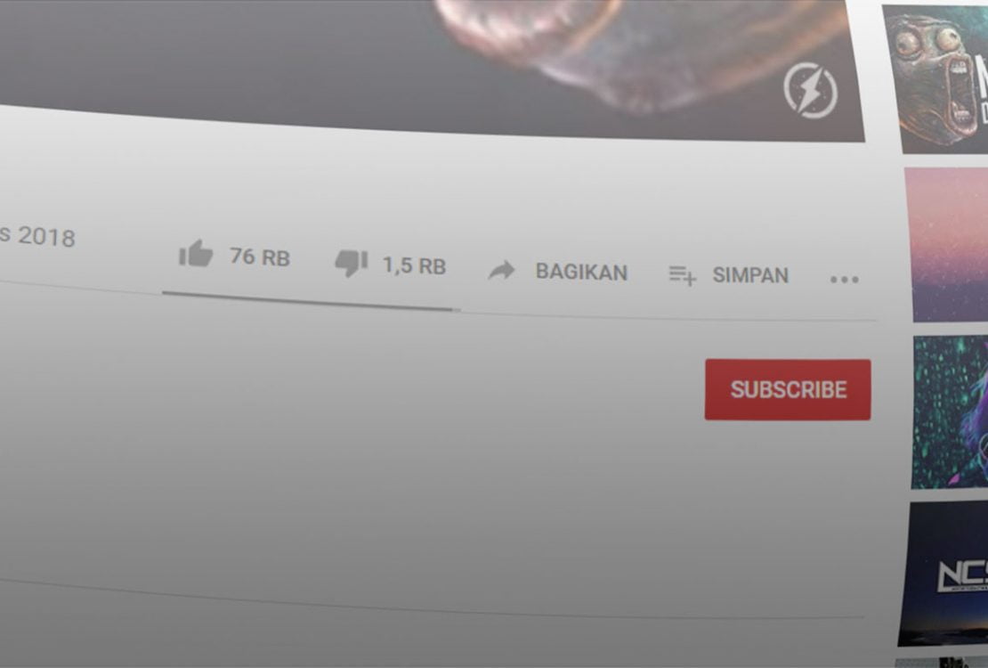 3 Tips Supaya Like Video YouTube di Channel Kita Banyak