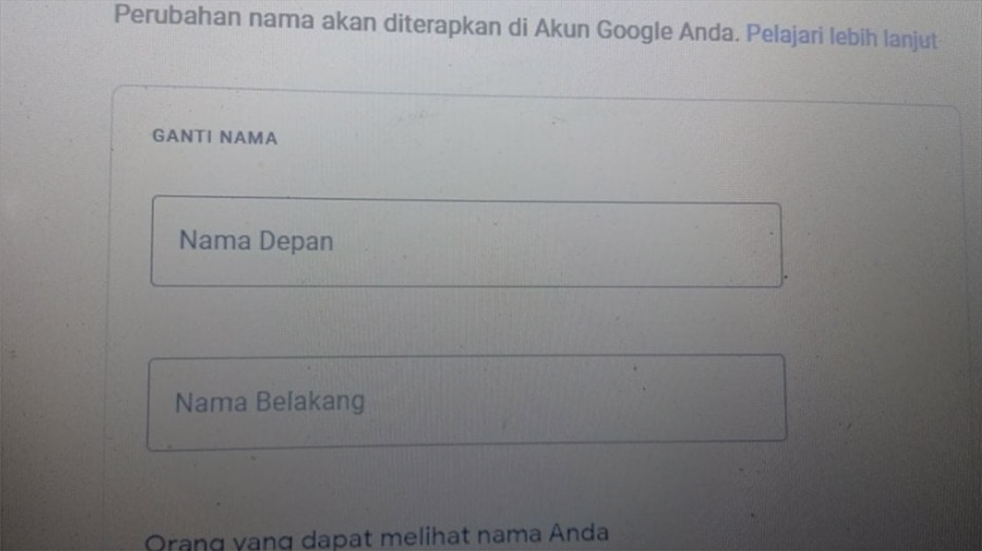 Cara Merubah Nama Email Gmail Dengan Mudah - HiPoin.com