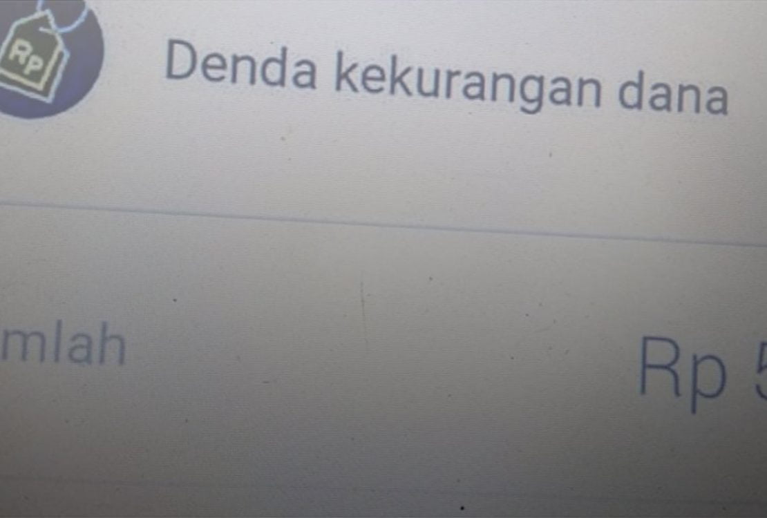 Penjelasan Mengenai Denda Kekurangan Dana di Debit Jenius Visa