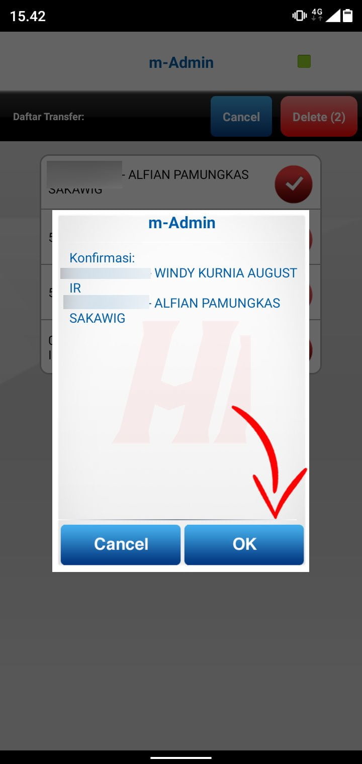 Cara Menghapus Daftar Transfer di Aplikasi BCA Mobile