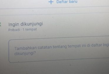 Cara Menandai Lokasi di Google Maps
