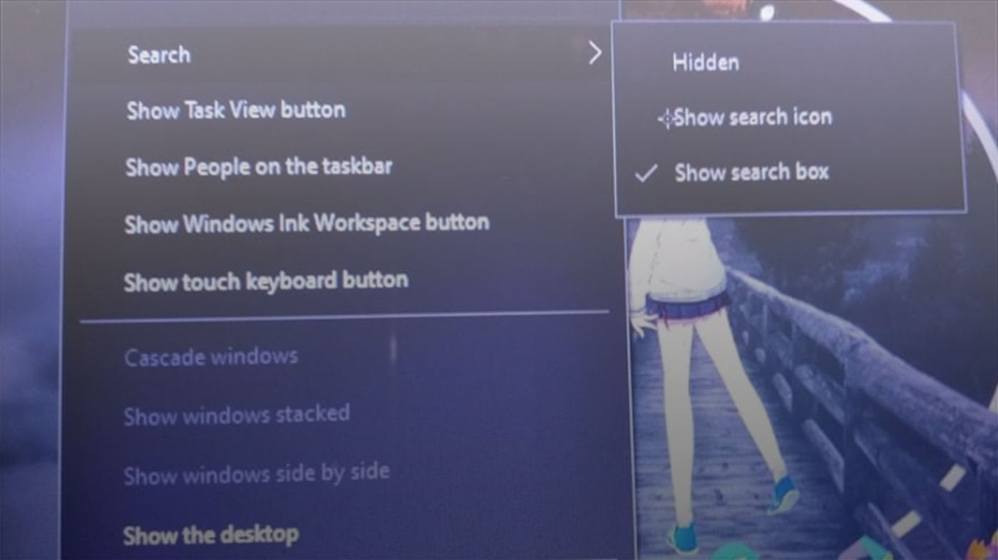 Cara Menonaktifkan Search Box di Windows 10