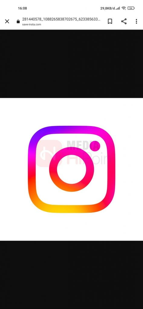 Simpan Foto Profil Instagram