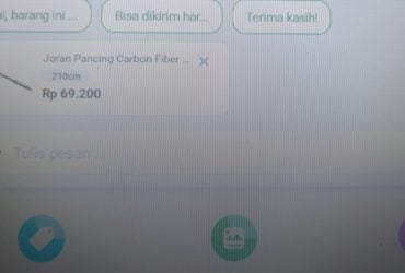 Cara Kirim Foto Lewat Chat di Tokopedia Ketika Chat Dengan Penjual