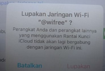 Cara Menghapus atau Melupakan Jaringan Wifi di iPhone dan iPad