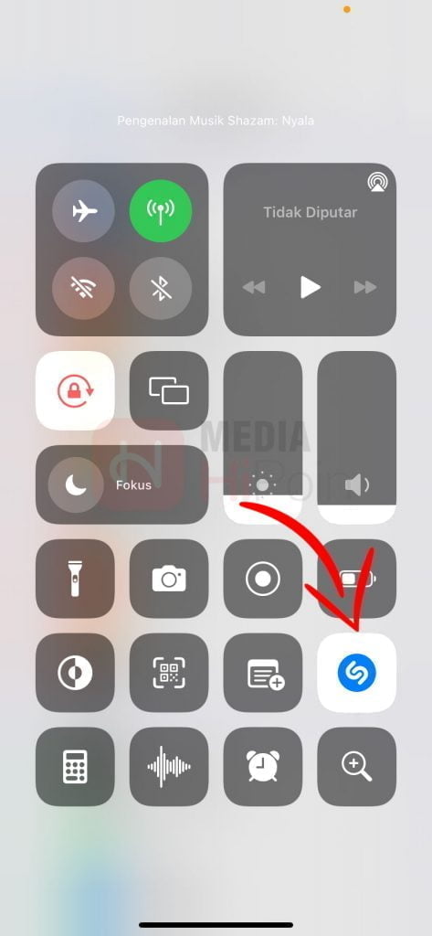 Aktifkan Fitur Shazam di iOS
