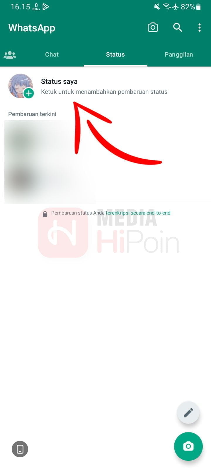 Cara Membuat Status Kosong di WhatsApp Dengan Mudah