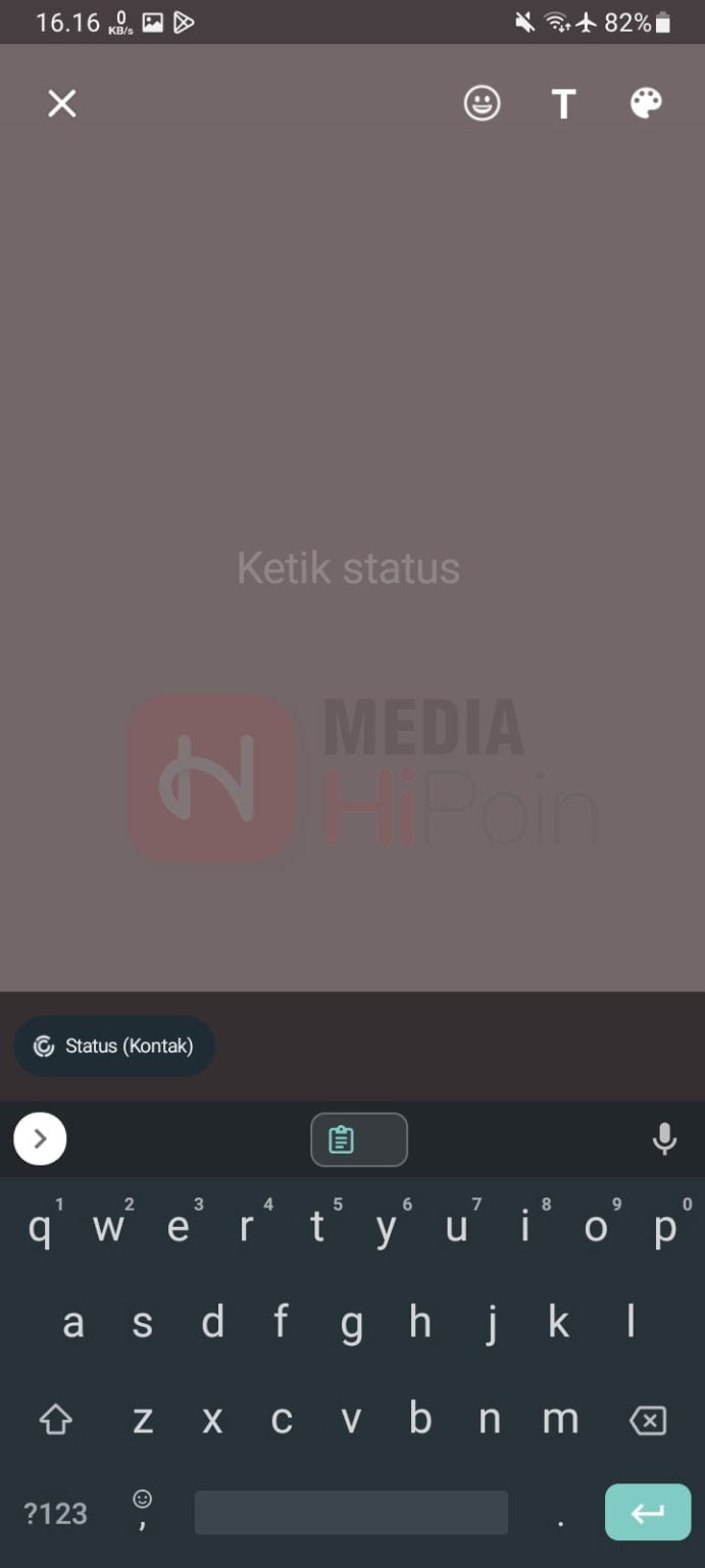 Cara Membuat Status Kosong di WhatsApp Dengan Mudah