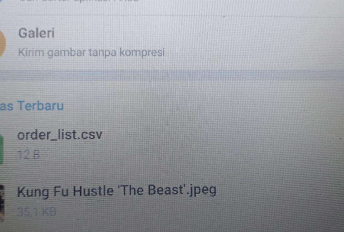 Cara Mengirim File Lewat Telegram ke Seseorang
