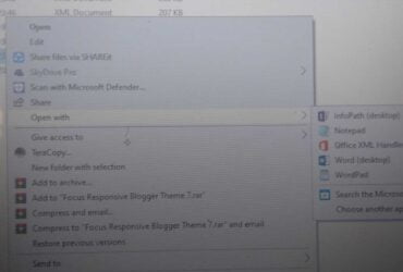 Cara Membuka File XML Dengan Mudah