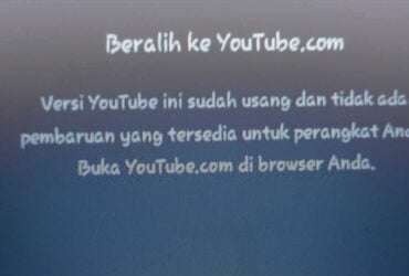 Cara Mengatasi Versi YouTube Ini Sudah Usang dan Tidak Ada Pembaruan Tersedia