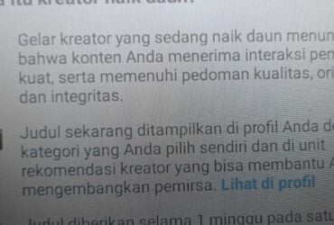 Cara Mendapatkan Gelar Kreator Naik Daun di Facebook