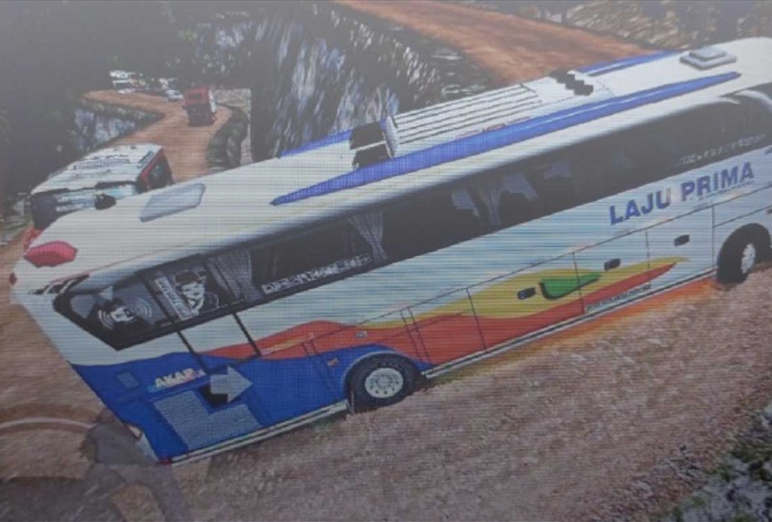 5 Cara Mengatasi Bus di BUSSID Nyangkut di Trotoar dan Jembatan